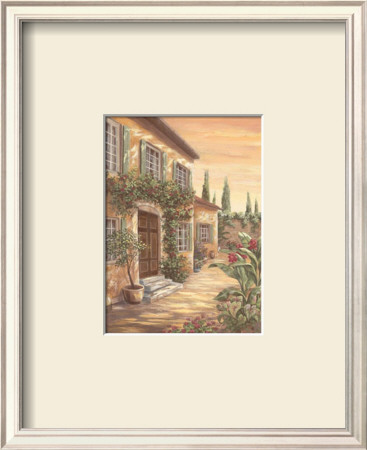 Provence Courtyard I by Vivian Flasch Pricing Limited Edition Print image