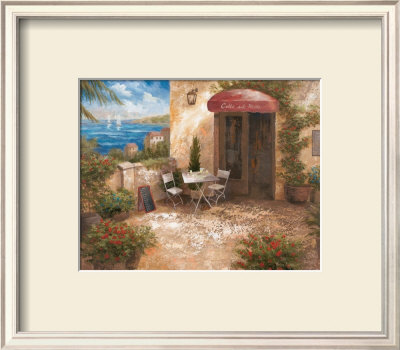 Caffe Sul Mare by Vivian Flasch Pricing Limited Edition Print image