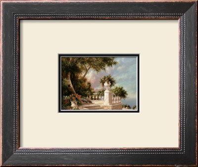 Balcony At Lake Como by Art Fronckowiak Pricing Limited Edition Print image