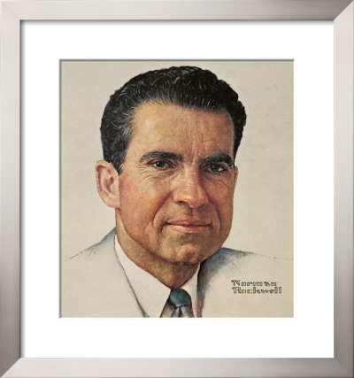 Richard Milhouse Nixon by Norman Rockwell Pricing Limited Edition Print image