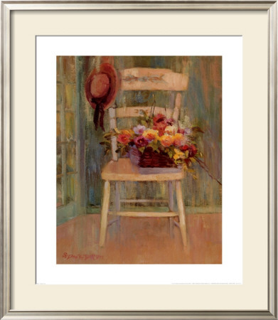 Garden Chair by Dawna Barton Pricing Limited Edition Print image