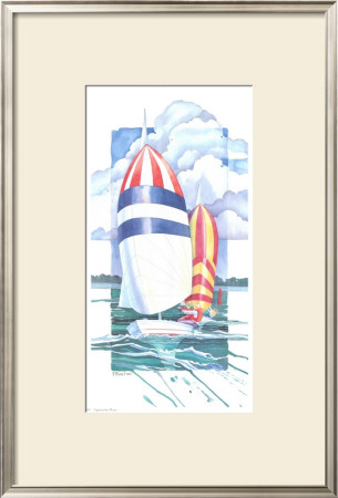Spinnaker Run by Paul Brent Pricing Limited Edition Print image