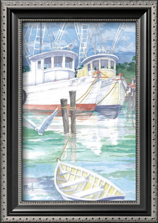 At Dock-Leona Mae by Paul Brent Pricing Limited Edition Print image