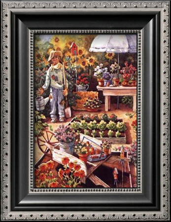 Garden Scarecrow by Erin Dertner Pricing Limited Edition Print image