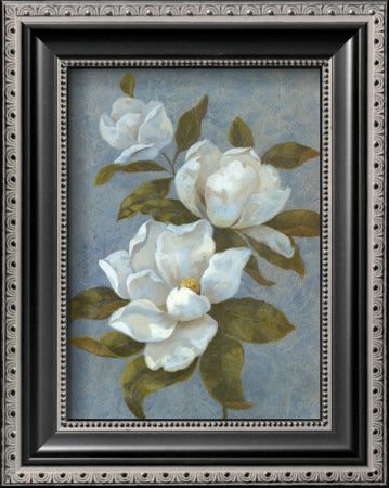 Blue Magnolias Ii by Vivian Flasch Pricing Limited Edition Print image
