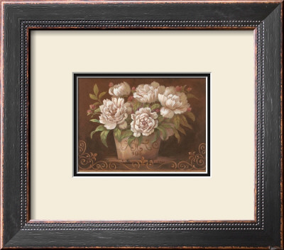 Garden Peonies Ii by Vivian Flasch Pricing Limited Edition Print image