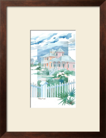 Seaside  Cottages by Paul Brent Pricing Limited Edition Print image