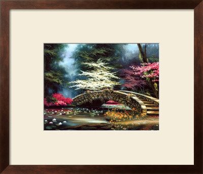 Dogwood And Waterlilies by Egidio Antonaccio Pricing Limited Edition Print image