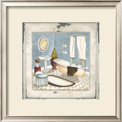 Blue Bath I by Mary Beth Zeitz Pricing Limited Edition Print image