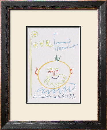 Pour Fernand Mourlot by Pablo Picasso Pricing Limited Edition Print image