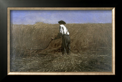 The Veteran In A New Field by Winslow Homer Pricing Limited Edition Print image
