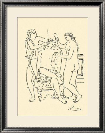 Couronne De Fleurs by Pablo Picasso Pricing Limited Edition Print image