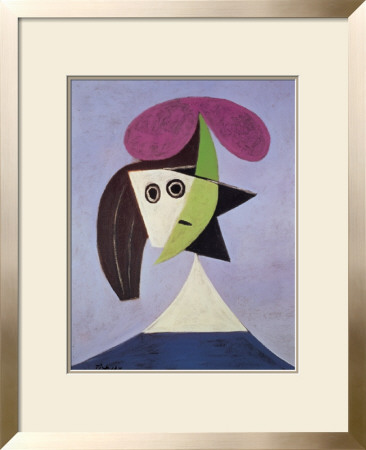 Woman In A Hat by Pablo Picasso Pricing Limited Edition Print image