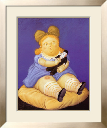 La Muneca by Fernando Botero Pricing Limited Edition Print image