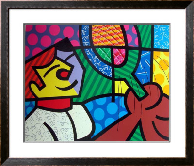 Tennis Suite Boys by Romero Britto Pricing Limited Edition Print image