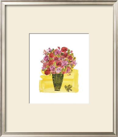 Basket Of Flowers, C.1958 by Andy Warhol Pricing Limited Edition Print image