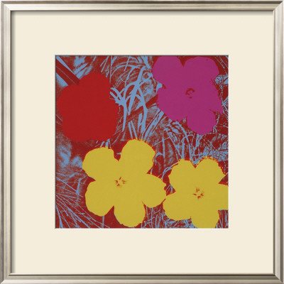 Flowers, C.1970 (Red, Pink, Yellow) by Andy Warhol Pricing Limited Edition Print image