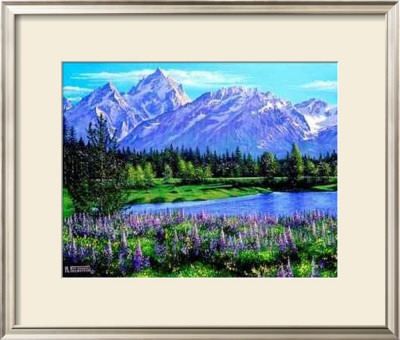 Teton Lupines by Al Feldstein Pricing Limited Edition Print image