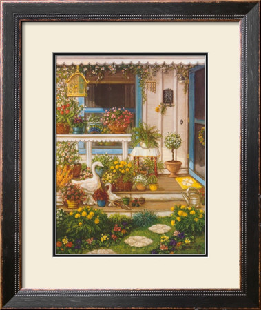 Spring Front Porch by Janet Kruskamp Pricing Limited Edition Print image