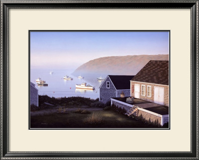 Monhegan Harbor by Daniel Pollera Pricing Limited Edition Print image