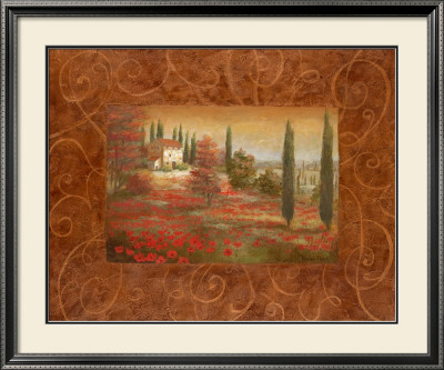 Fields Of Tuscany I by Vivian Flasch Pricing Limited Edition Print image