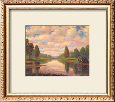 River Landscape I by Van Martin Pricing Limited Edition Print image