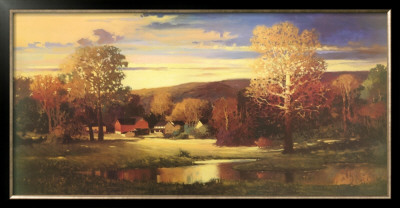 Late Evening In Autumn by Max Hayslette Pricing Limited Edition Print image