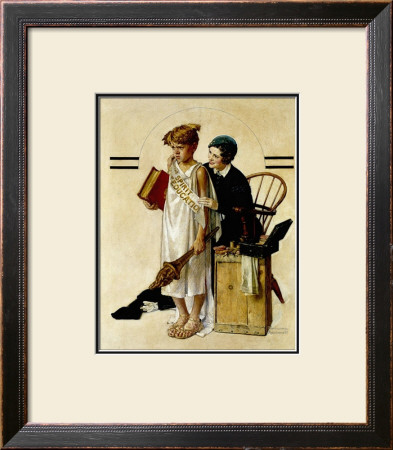 Spirit Of Education by Norman Rockwell Pricing Limited Edition Print image