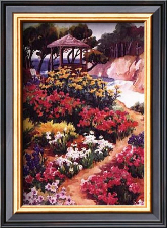 Garden Gazebo by Erin Dertner Pricing Limited Edition Print image