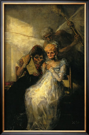 Le Temps, Dit Les Vieilles by Francisco De Goya Pricing Limited Edition Print image