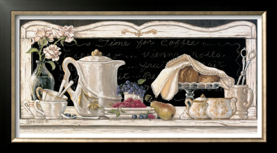Coffee Time by Janet Kruskamp Pricing Limited Edition Print image