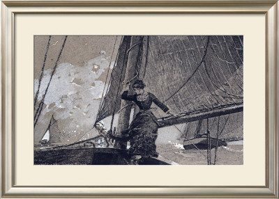 Yachting Girl by Winslow Homer Pricing Limited Edition Print image