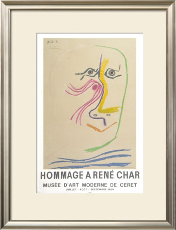 Hommage A Rene Char by Pablo Picasso Pricing Limited Edition Print image