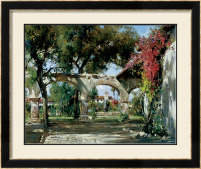 Mission Arches by Cyrus Afsary Pricing Limited Edition Print image