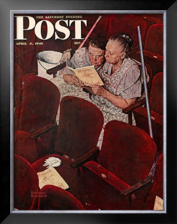 Playbill by Norman Rockwell Pricing Limited Edition Print image