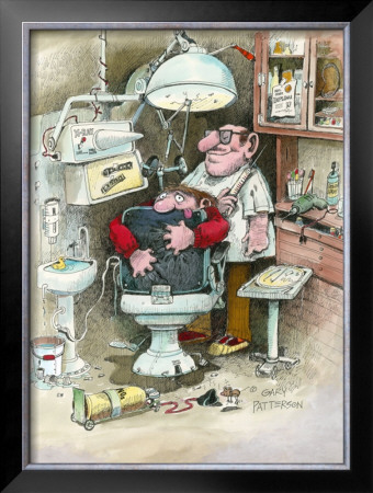 The Dentist by Gary Patterson Pricing Limited Edition Print image