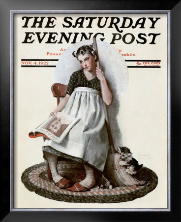 Cinderella by Norman Rockwell Pricing Limited Edition Print image