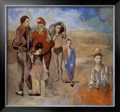 Family Of Saltimbanques by Pablo Picasso Pricing Limited Edition Print image