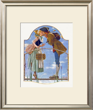 Milkmaid by Norman Rockwell Pricing Limited Edition Print image