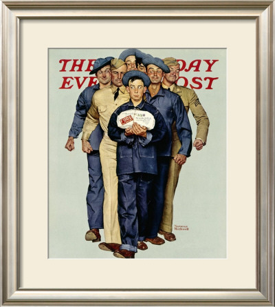 Willie Gillis' Package From Home by Norman Rockwell Pricing Limited Edition Print image