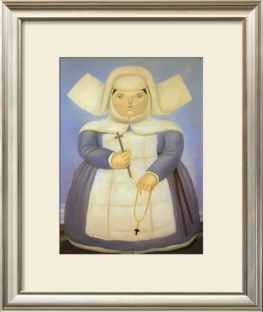 Mother Superior by Fernando Botero Pricing Limited Edition Print image