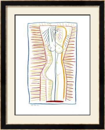 Standing Female Nude Ii, C.1946 by Pablo Picasso Pricing Limited Edition Print image