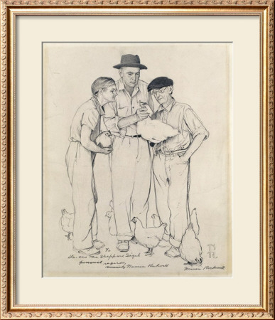 Norman Rockwell Visits A County Agent Ii by Norman Rockwell Pricing Limited Edition Print image