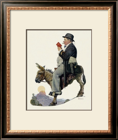 Tourist by Norman Rockwell Pricing Limited Edition Print image