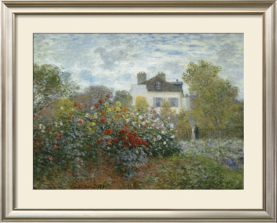 The Artist's Garden In Argenteuil, C.1873 by Claude Monet Pricing Limited Edition Print image