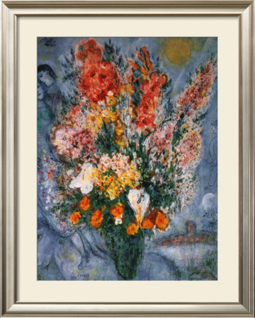 Bouquet De Fleurs by Marc Chagall Pricing Limited Edition Print image