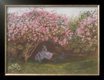 Resting Under The Lilac by Claude Monet Pricing Limited Edition Print image
