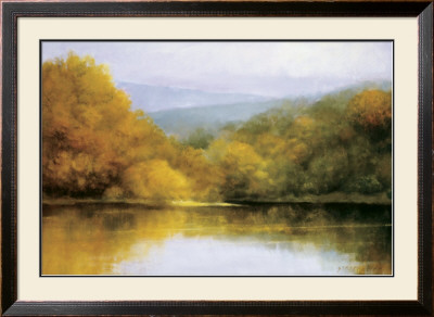October Lakeside by Robert Striffolino Pricing Limited Edition Print image