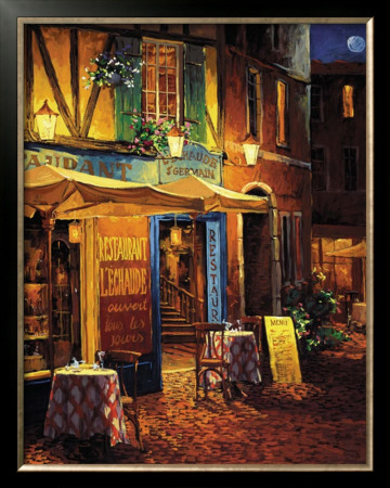 Restaurant L'echaude by Viktor Shvaiko Pricing Limited Edition Print image