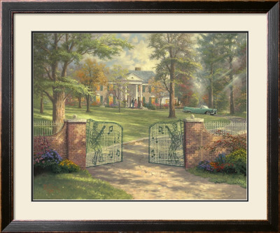 Graceland 50Th Anniversary - Ap by Thomas Kinkade Pricing Limited Edition Print image